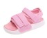 Detské páskové sandále A894 ružová