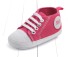 Detské plátené topánočky A462 ružová