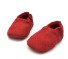 Detské plátené topánočky A464 červená