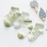 Detské ponožky so zvieratkami - 5 párov 6
