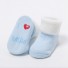 Detské protišmykové ponožky A1496 svetlo modrá