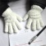 Detské prstové rukavice biela