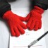 Dětské prstové rukavice červená