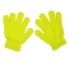 Detské prstové rukavice J3035 žltá