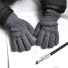 Detské prstové rukavice sivá