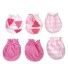 Detské rukavice pre novorodenca - 3 páry 4