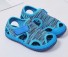 Detské sandále na suchý zips modrá