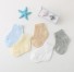 Detské sieťované ponožky - 5 párov A1498 6
