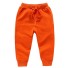 Detské tepláky L2286 oranžová