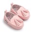 Detské topánočky - mokasíny svetlo ružová