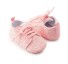 Detské topánočky na šnurovanie ružová