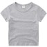 Detské tričko B1444 svetlo sivá