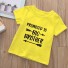 Dětské tričko B1483 žlutá