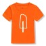 Detské tričko B1528 oranžová