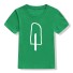 Detské tričko B1528 zelená