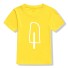 Detské tričko B1528 žltá