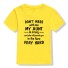 Detské tričko B1548 žltá