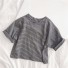 Detské tričko B1549 tmavo sivá