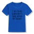 Detské tričko B1551 modrá