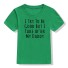 Detské tričko B1551 zelená