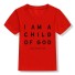 Dětské tričko B1578 červená