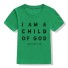 Detské tričko B1578 zelená