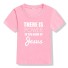 Dětské tričko B1605 růžová