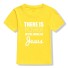 Detské tričko B1605 žltá