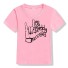 Detské tričko B1654 ružová