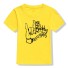 Detské tričko B1654 žltá