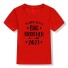 Detské tričko pre súrodencov B1510 červená