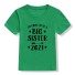 Detské tričko pre súrodencov B1510 zelená