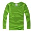 Detské tričko s dlhým rukávom B1534 svetlo zelená