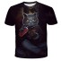 Dětské tričko s kočkou B1456 L