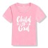Dětské tričko T2528 růžová