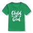 Dětské tričko T2528 zelená