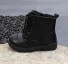 Detské zimné kotníkové topánky A1553 čierna