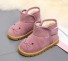 Detské zimné topánky A3 svetlo ružová