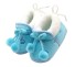 Detské zimné topánočky s brmbolcami modrá