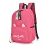 Dětský batoh E1206 tmavě růžová