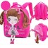 Dětský batoh E1236 tmavě růžová