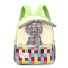 Detský batoh s králikom E1229 svetlo zelená