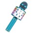 Detský karaoke mikrofón P4098 svetlo modrá