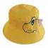 Detský klobúk s hrochom žltá