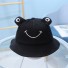 Detský klobúk žaba T906 čierna