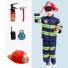 Detský kostým hasič modrá