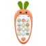 Detský mobilný telefón králiček P4010 oranžová