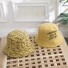 Dětský oboustranný klobouk žlutá
