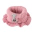 Detský pletený nákrčník A171 ružová