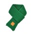 Detský pletený šál J3023 zelená